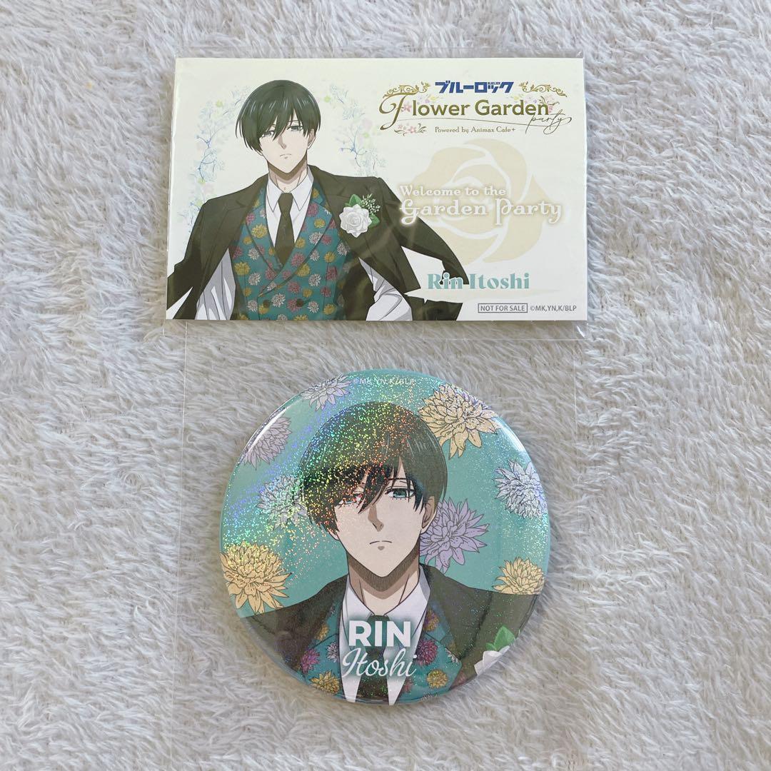 糸師凛 ブルーロック ホログラム缶バッジ Flower Garden - メルカリ