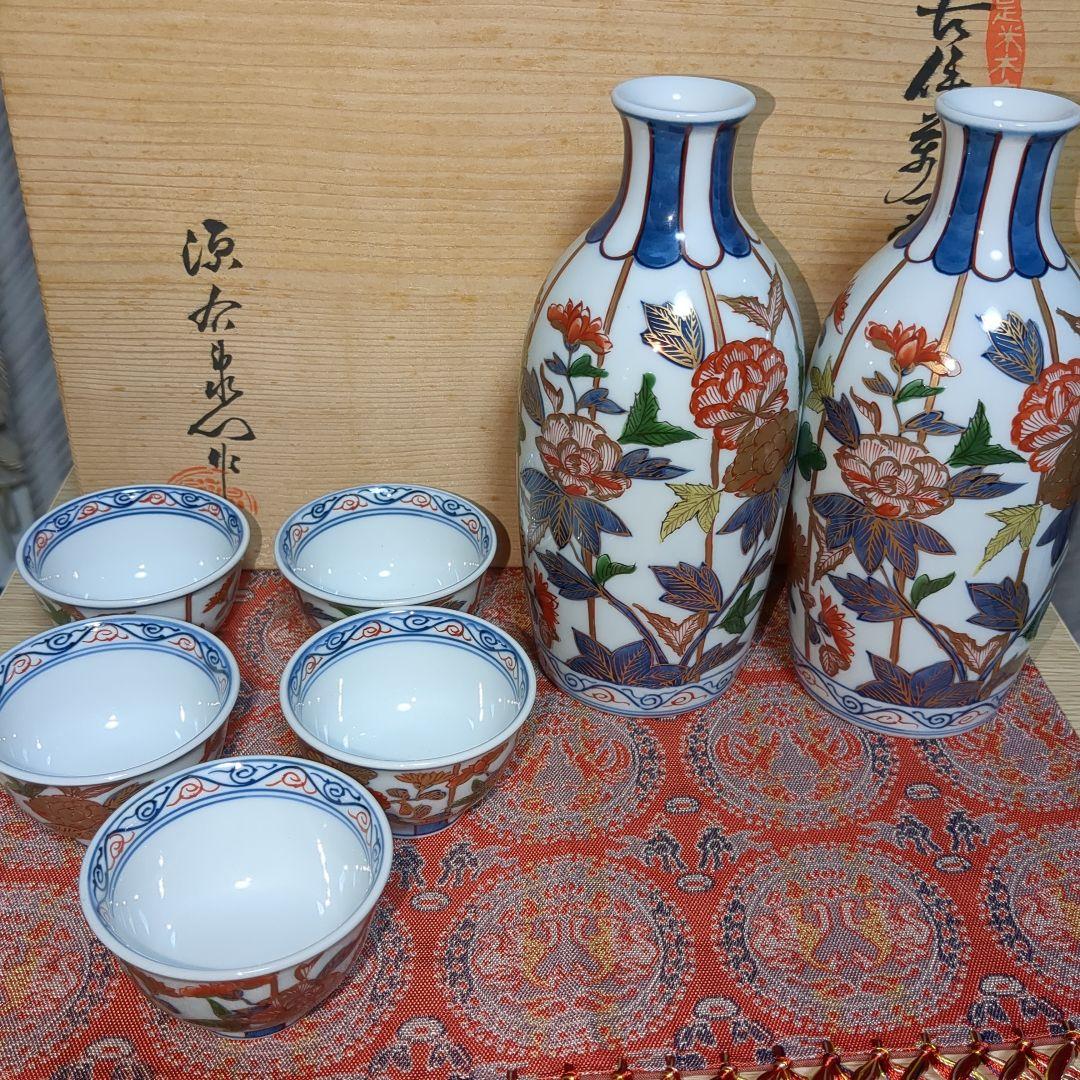 206B 古い花巻人形 4体 土人形 天神様 鯛担ぎ 神酒 兵隊 高さ9.5㎝