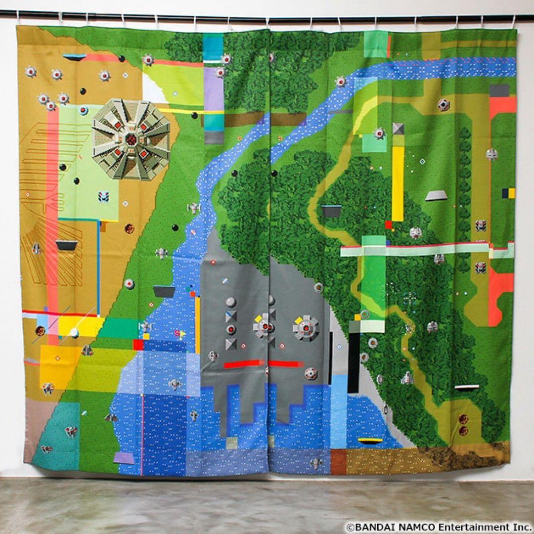 【激レア】ゼビウス 遮光付きカーテン 135cm 激レア】ゼビウス 遮光付きカーテン 135cm