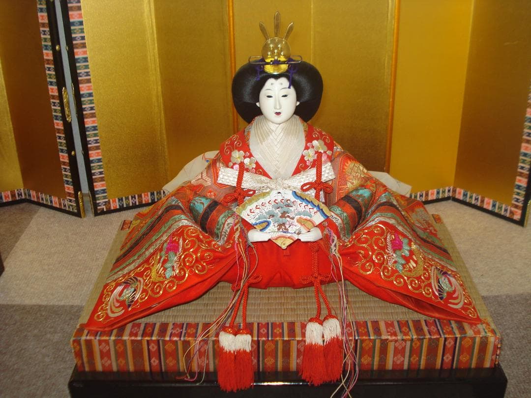 雛人形　昭和レトロ　親王飾り　ヴィンテージ　古い人形　古今雛