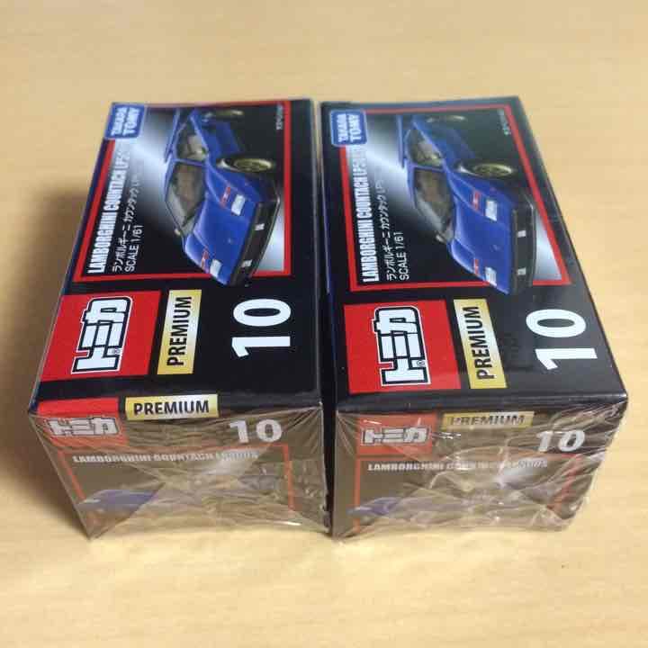 未開封 トミカ プレミアム 10 カウンタック LP500S 希少エラー箱 新品