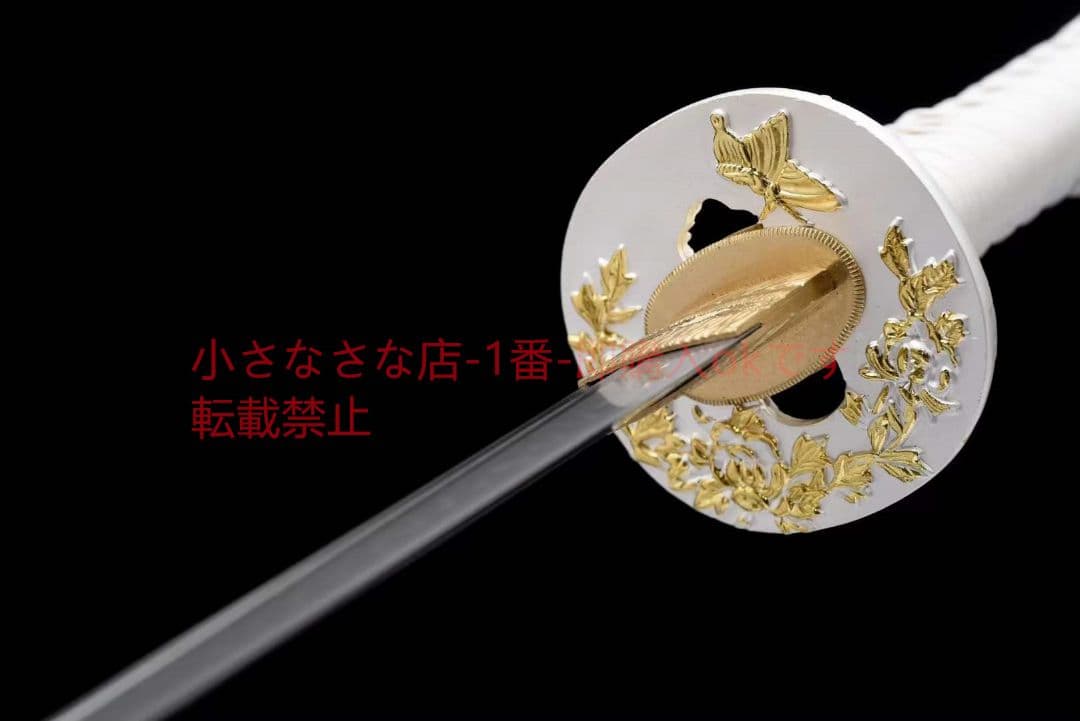 T10焼刃三色研磨小烏丸『常青藤』 古兵器 武具 刀装具 日本刀 模造刀 居合刀