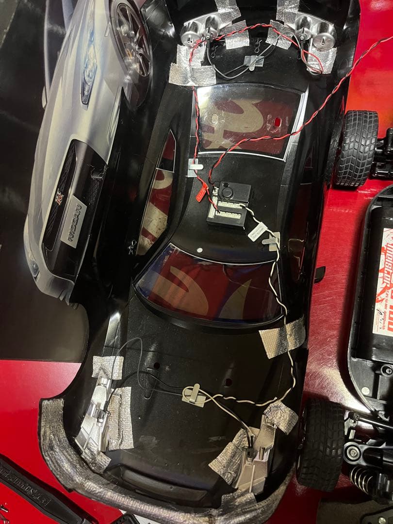 ★1/10 TT-01 日産 GT-R R35 ラジコン フルセット タミヤ