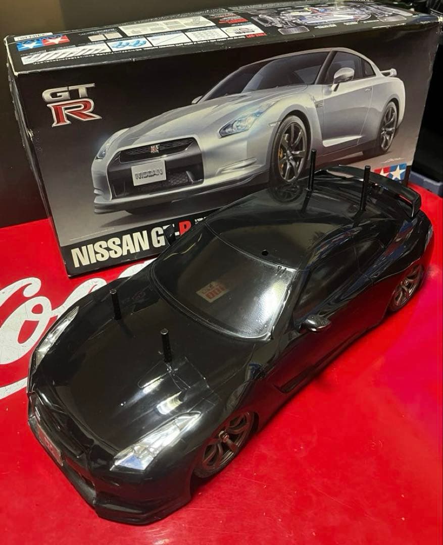 ★1/10 TT-01 日産 GT-R R35 ラジコン フルセット タミヤ