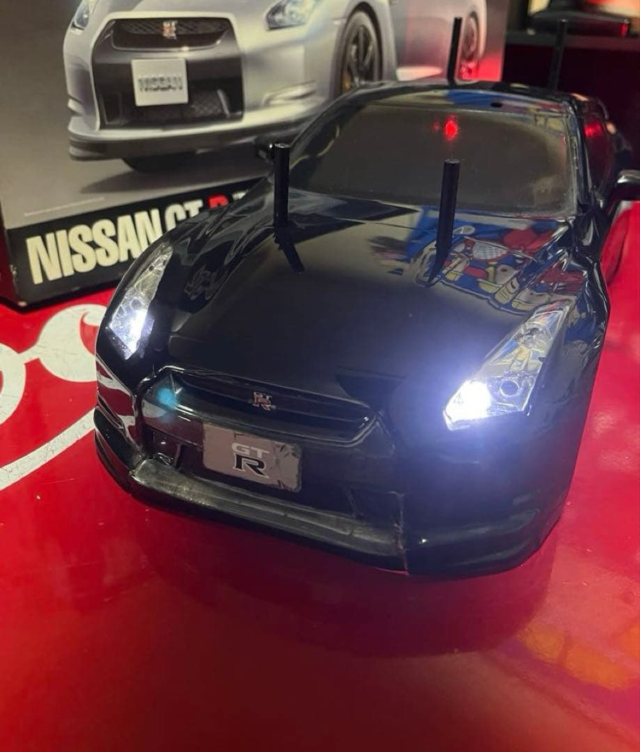 ★1/10 TT-01 日産 GT-R R35 ラジコン フルセット タミヤ