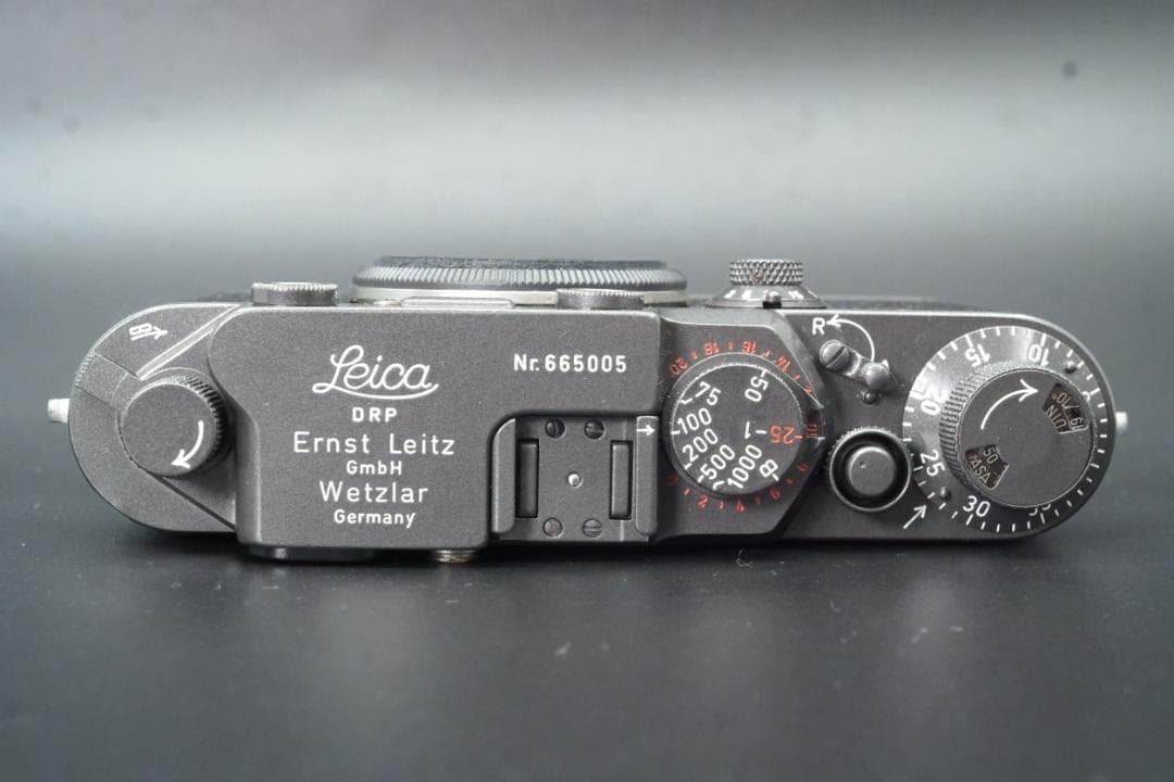 OH・シャッター幕交換済 バルナック ライカ Ⅲf レッドシンクロ