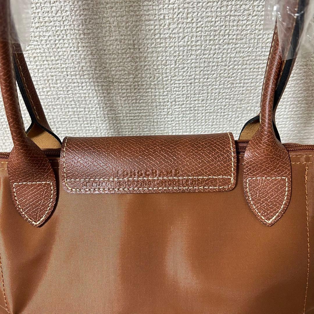 【新品】ロンシャン ルプリアージュオリジナル 肩掛けM/最新コニャック