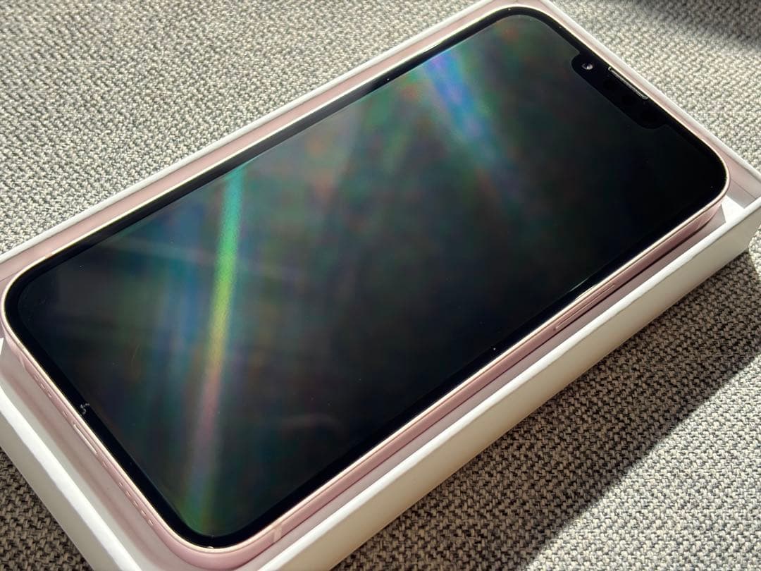 【美品】iPhone13 本体 ピンク