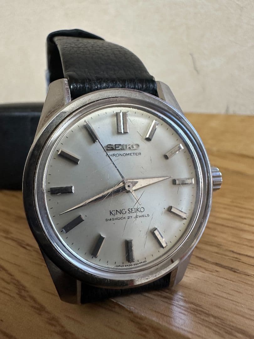 44キングセイコー クロノメーター 4420-9990 獅子メダル 稼働品