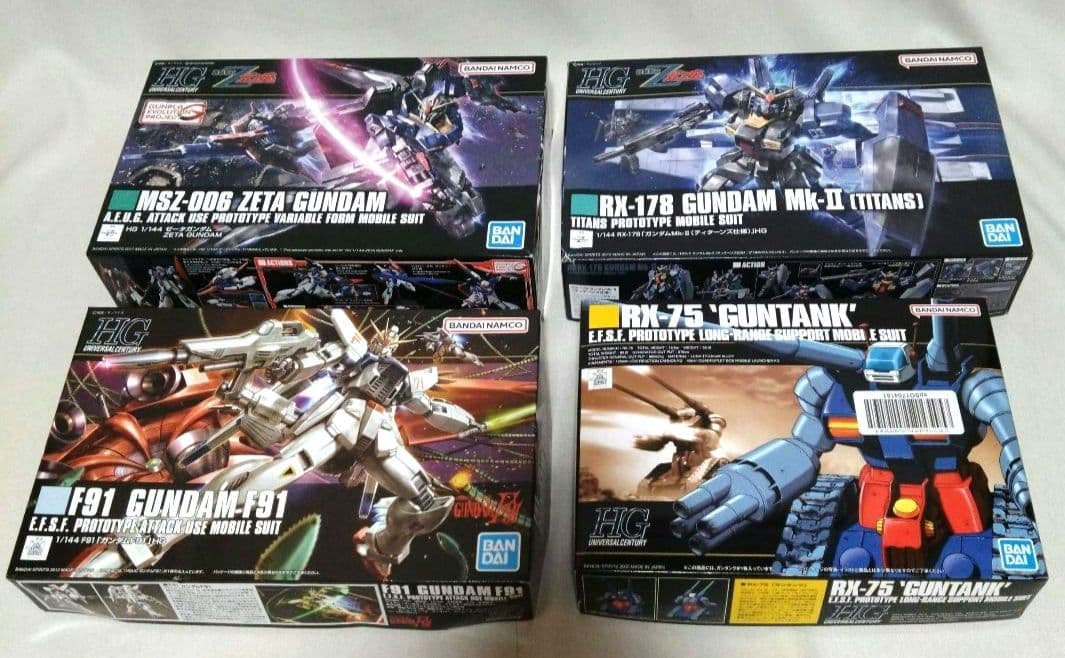 HG＋RG＋α 組み立て済みガンプラまとめ売りジャンク