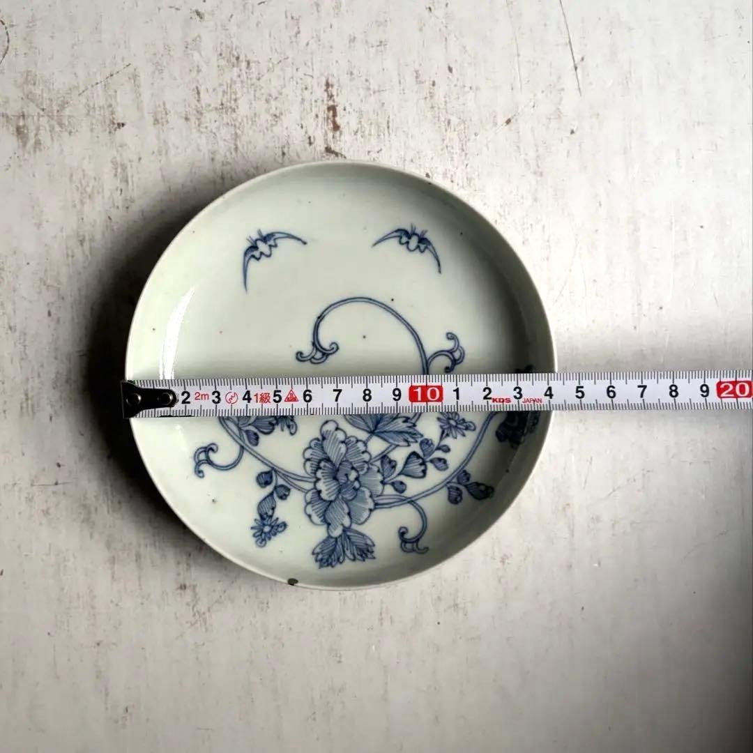 ぷくぷく様リクエスト】骨董 アンティーク 古伊万里 コウモリと花図