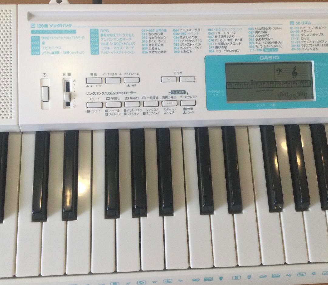 CASIO 光ナビゲーションキーボード　LK-128　【美品】