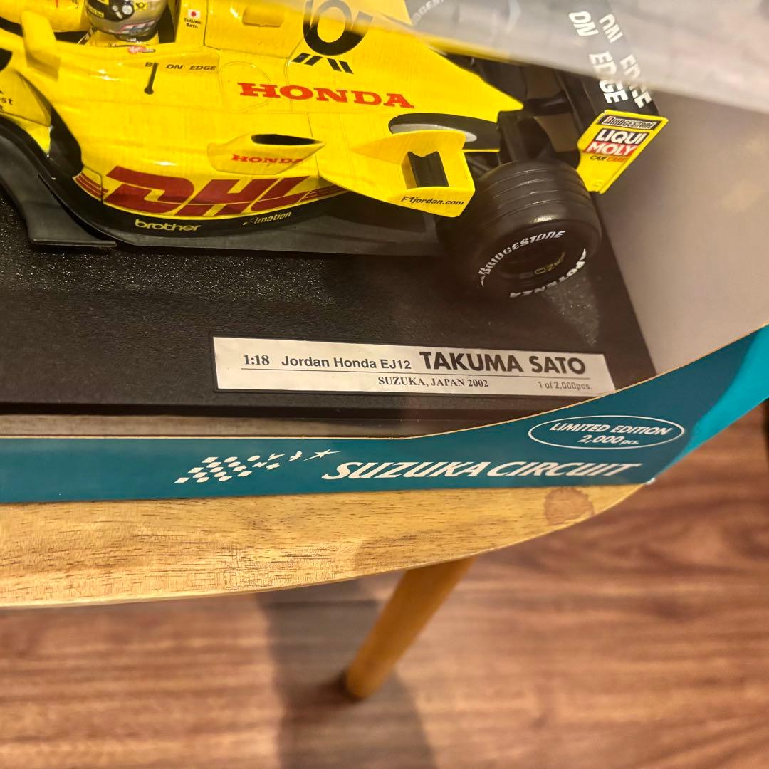 Hot Wheels Takuma Sato 1:18 限定版EJ12 佐藤琢磨