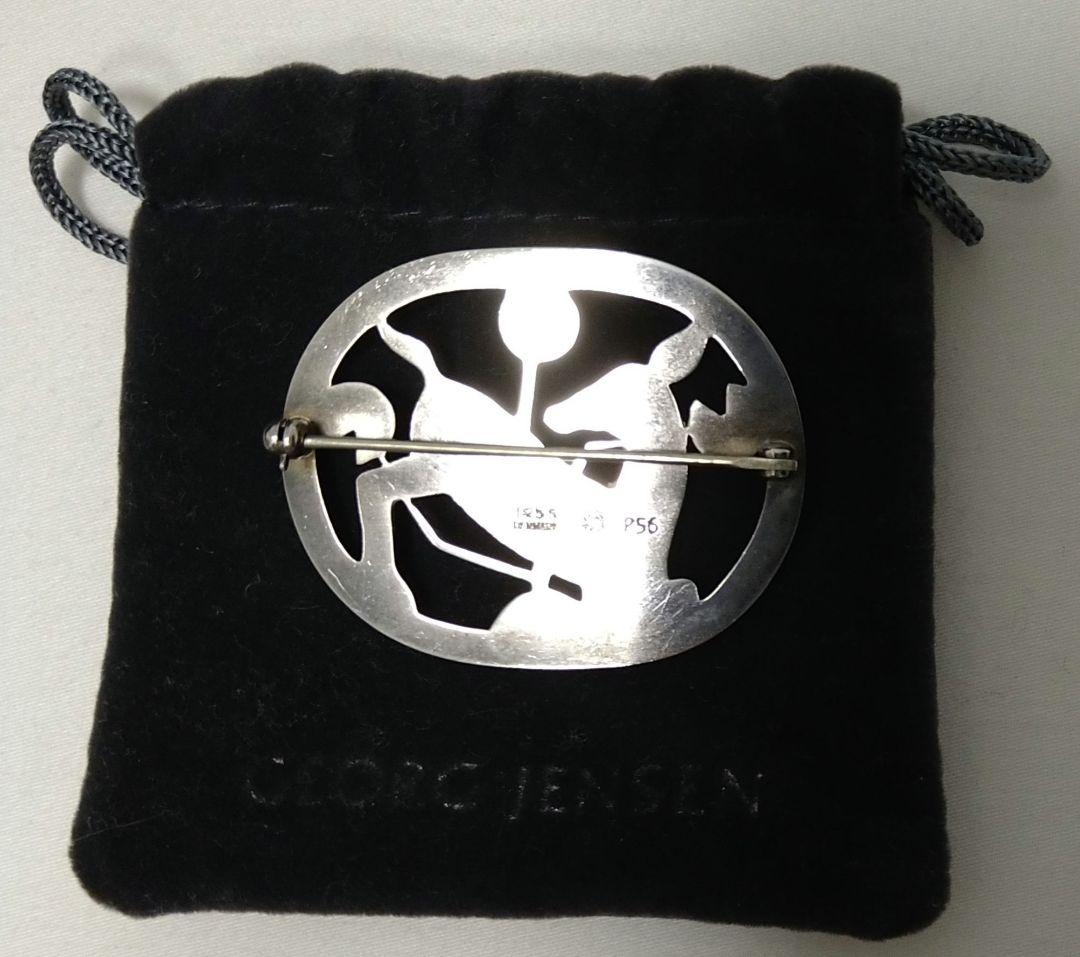 ジョージジェンセン 鹿のブローチ