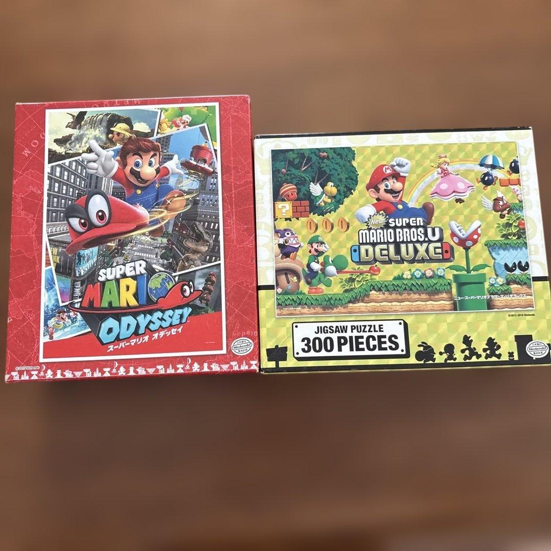 スーパーマリオ ジグソーパズル2つセット ジグソーパズル 3個セット