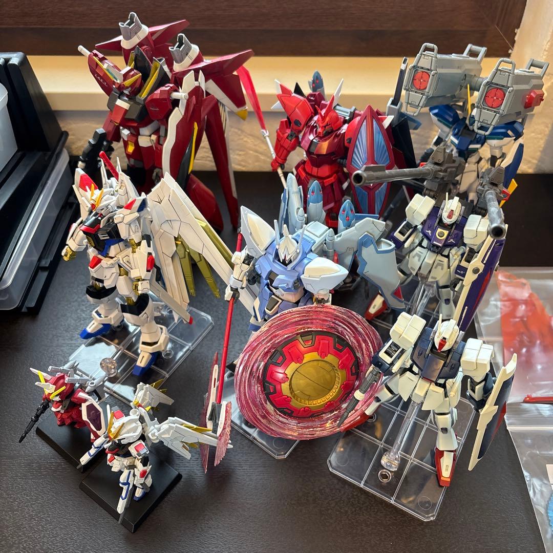 ジャンク】HG ガンプラ ロボットフィギュアセット
