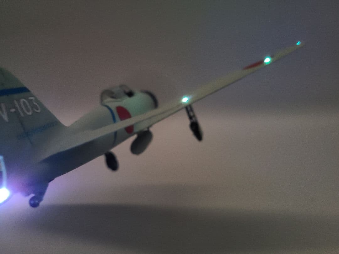 零式艦上戦闘機21型 坂井三郎搭乗機リアルモーターライズ完成品