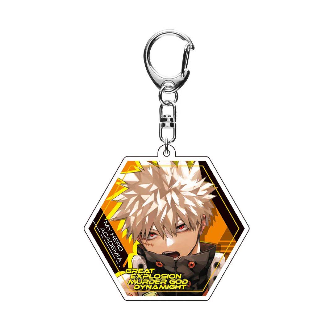 ヒロアカ TWO FACEアクリルキーホルダー 爆豪勝己 - メルカリ