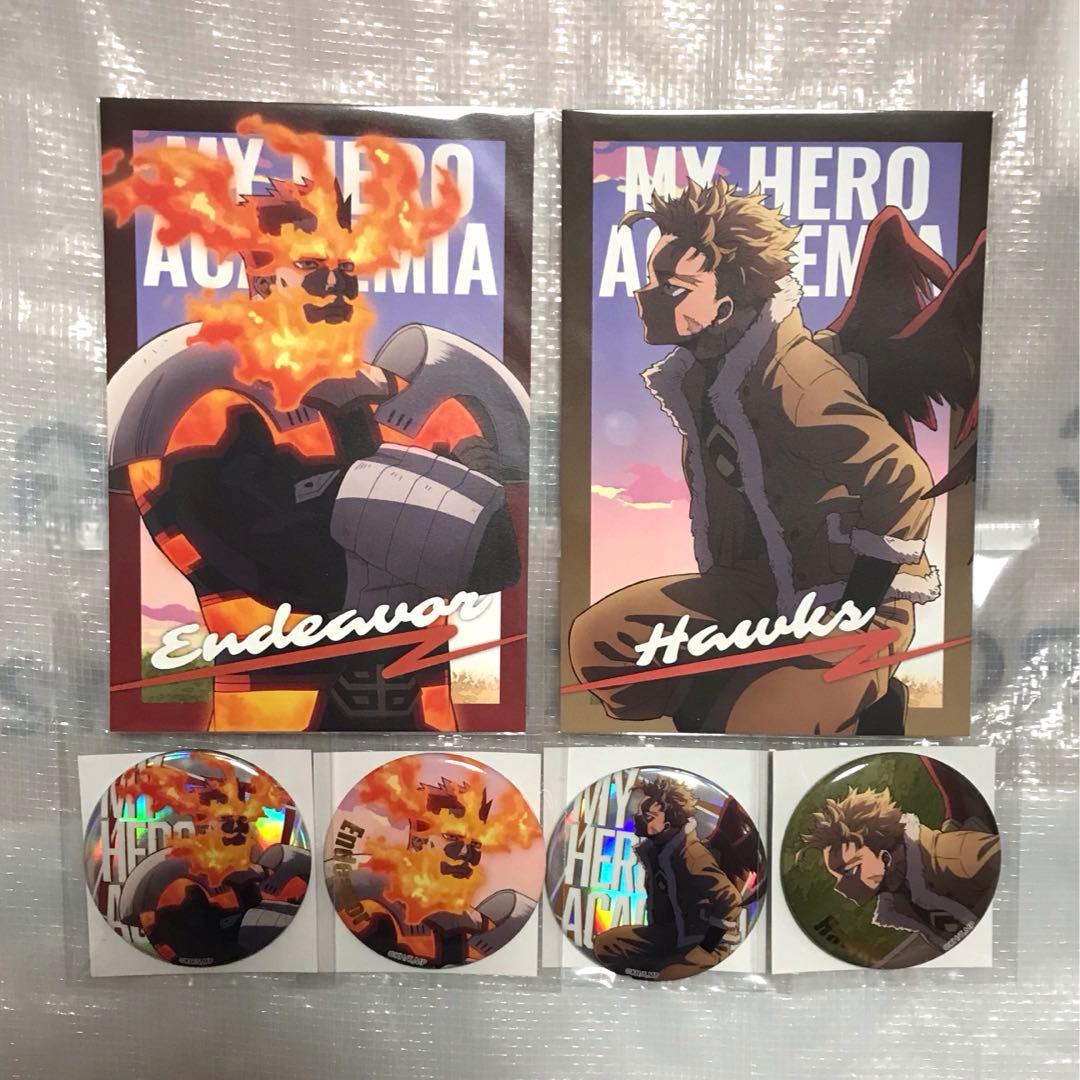 ヒロアカ ロフト ホークス、エンデヴァーセット グッズ-クリアファイル