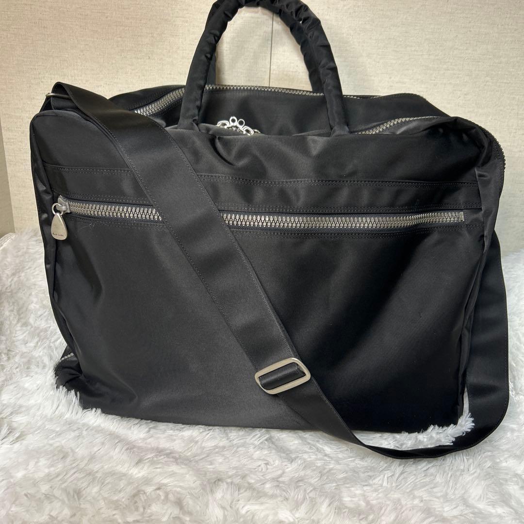 美品　ポールスミス　ボストンバッグ　2way Paul Smith パープル PaulSmith(ポールスミス) ボストンバッグ - 美品 ポールスミス