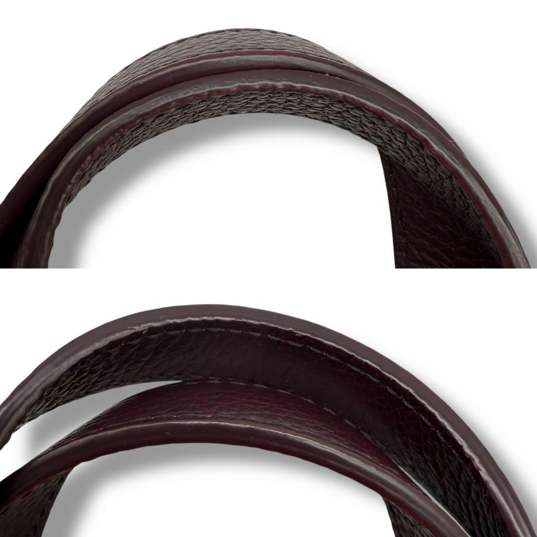 【美品】FURLA フルラ ショルダーバッグ 2way ミニ クロスボディ 紫