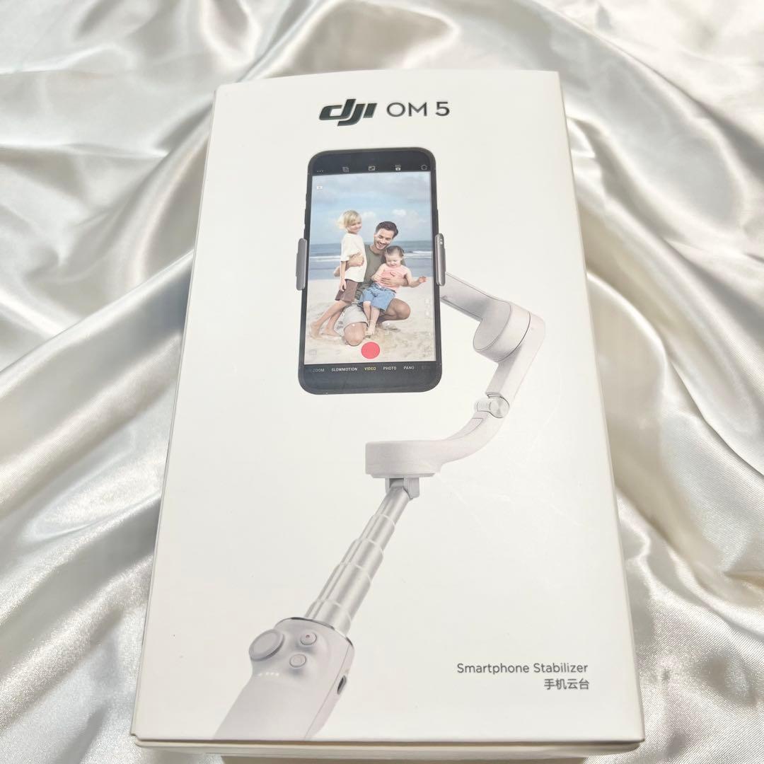 ほぼ新品✨】dji OM5 ジンバル サンセットホワイト 正規品