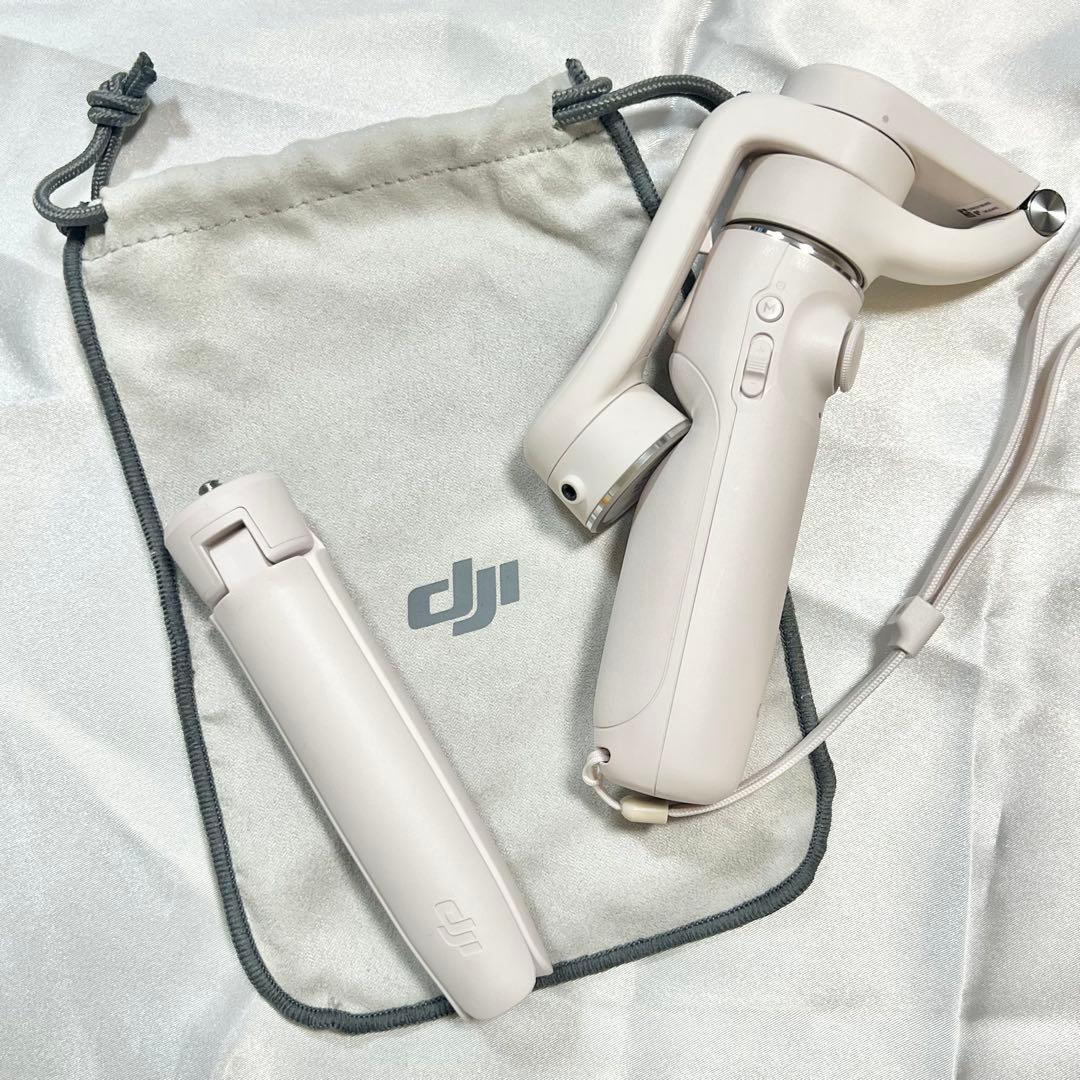 ほぼ新品✨】dji OM5 ジンバル サンセットホワイト 正規品