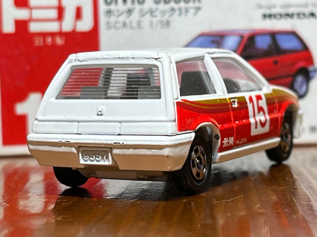 トミカ 赤箱17 ホンダ シビック 無限