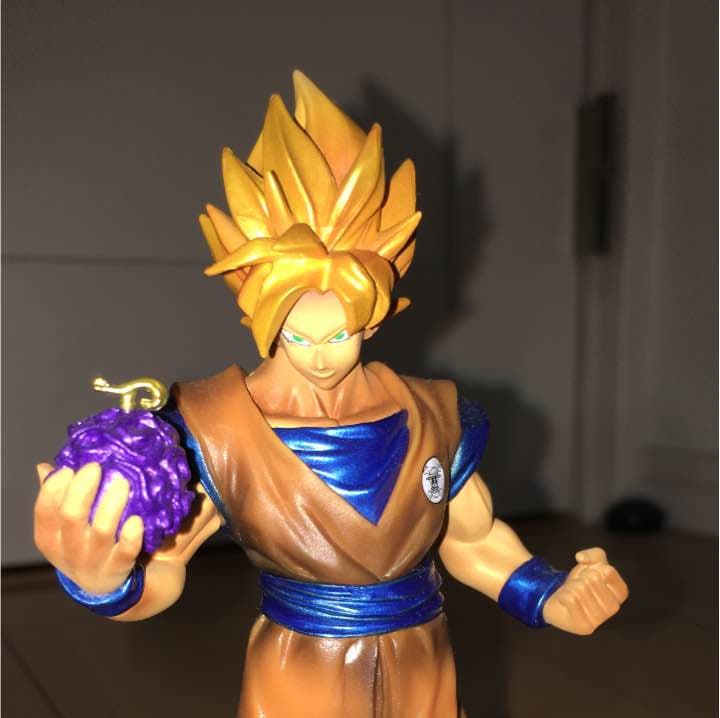 悟空×ルフィ フィギュア ドラゴンボール ワンピース