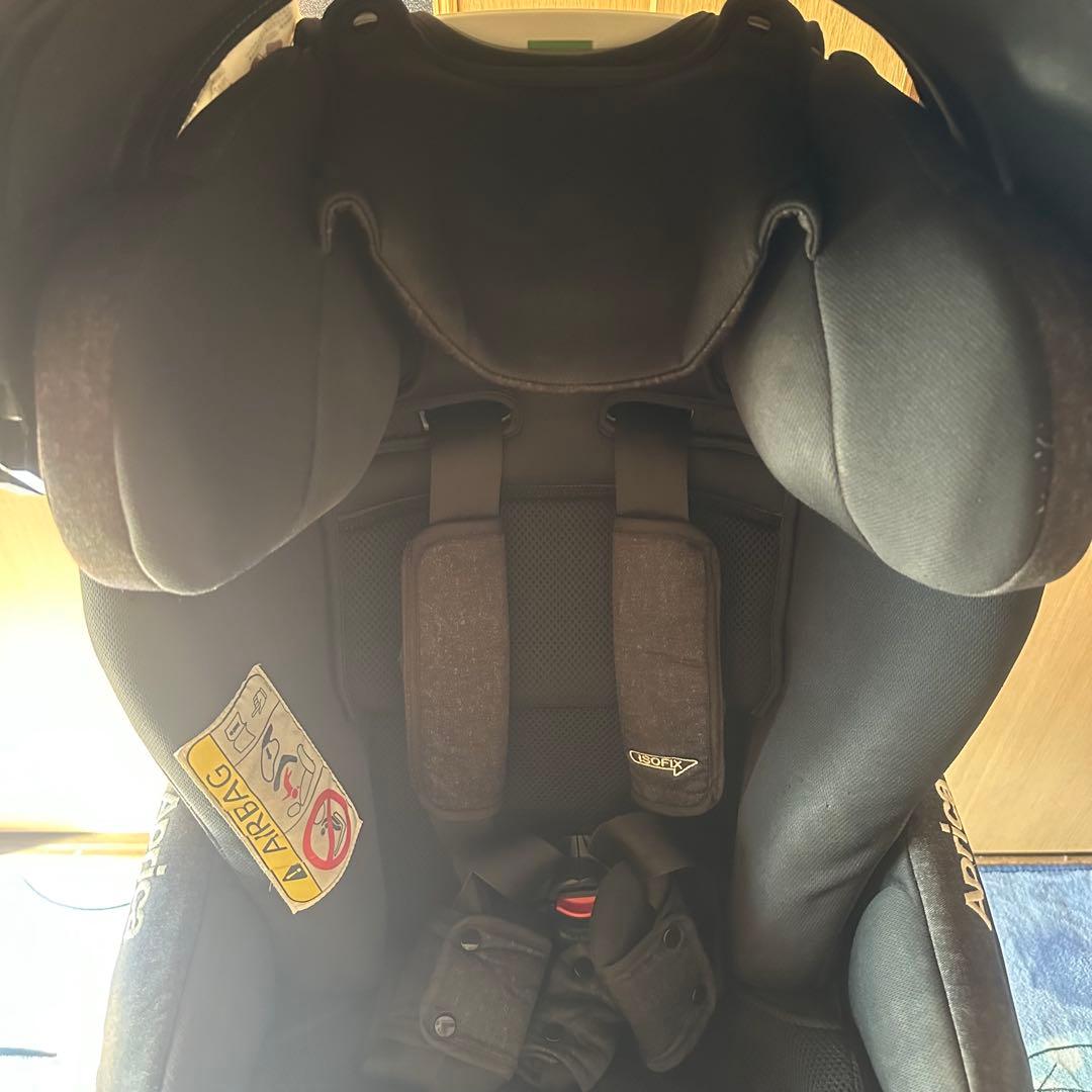 アップリカフラディアグロウ ISOFIX 回転 ピュアブラック93505
