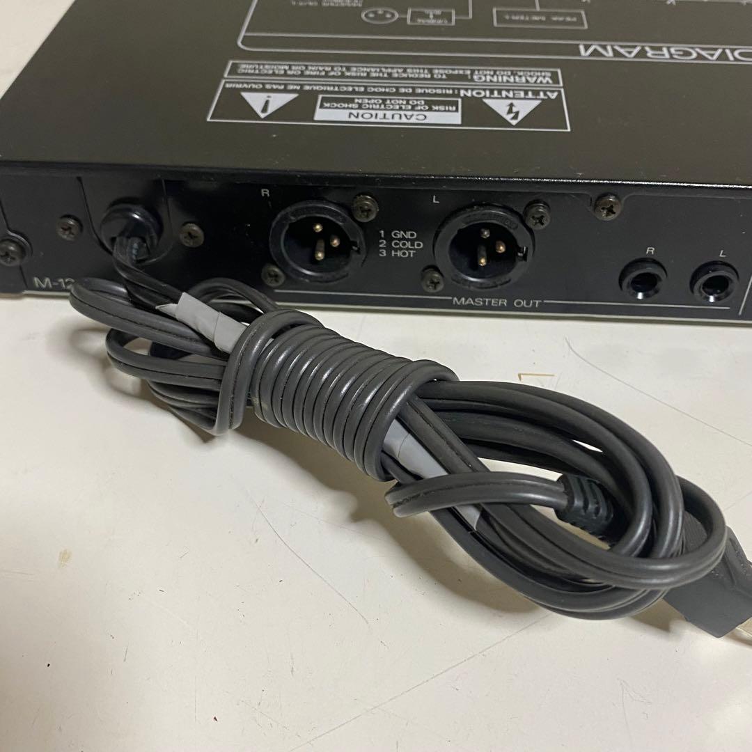 通電確認済み ローランド LINE MIXER ラインミキサー M-120