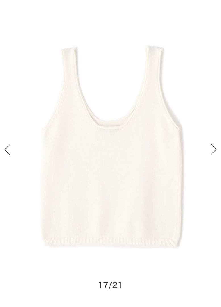 ★SUMMER SALE★〜7/13までETRE リリヤーンニットタンクトップ