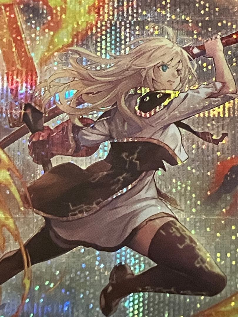 【遊戯王】 閃刀姫レイ　 絵違い　25thシークレット