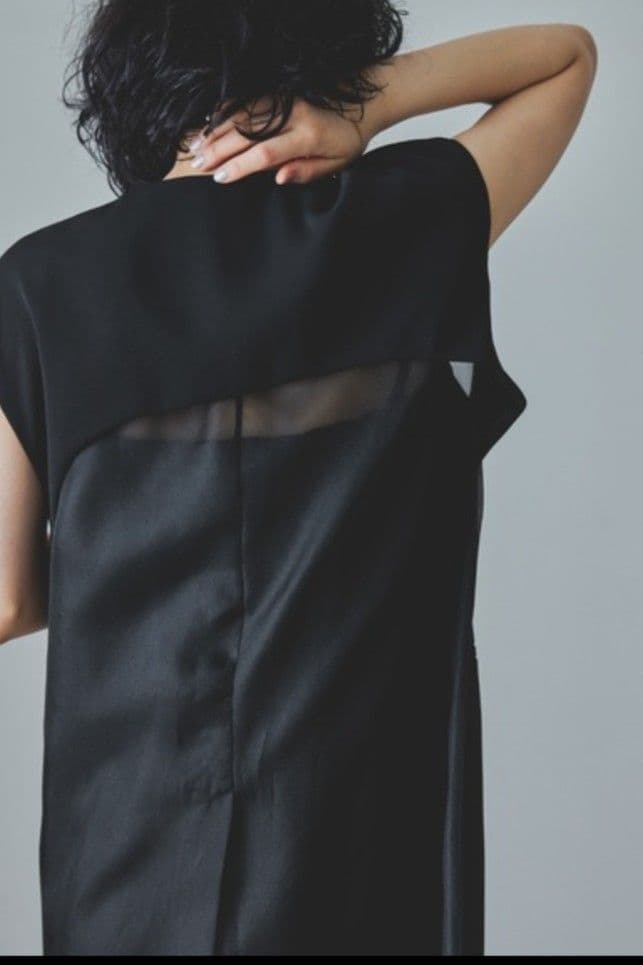 ANDRESD バックシアージレセットアップ ドレス ワンピース オケージョン