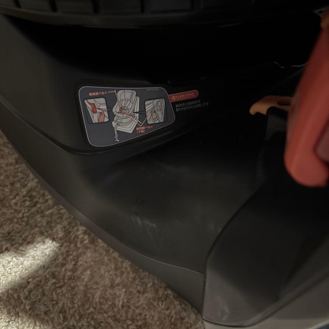 エッグショック　NEROOM 回転式チャイルドシート ブラウン