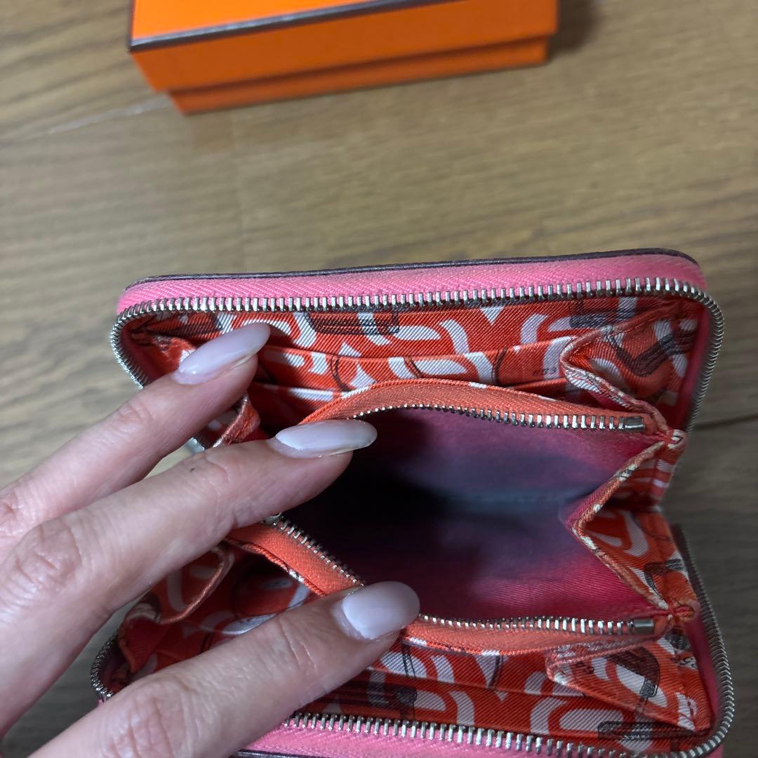 HERMES アザップ コンパクト シルクイン 財布