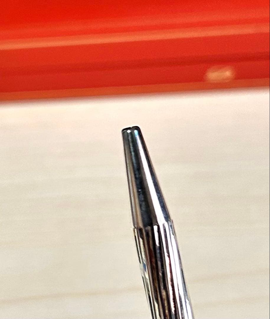 S.T.DUPONT デュポン ボールペン　シルバー　※元箱付属品　ツイスト