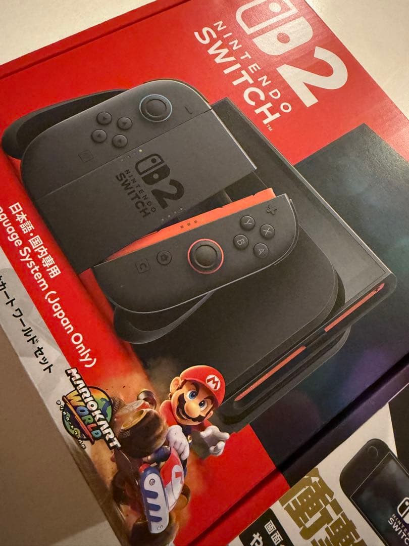 Nintendo Switch 2マリオカートセット　ニンテンドースイッチ2本体
