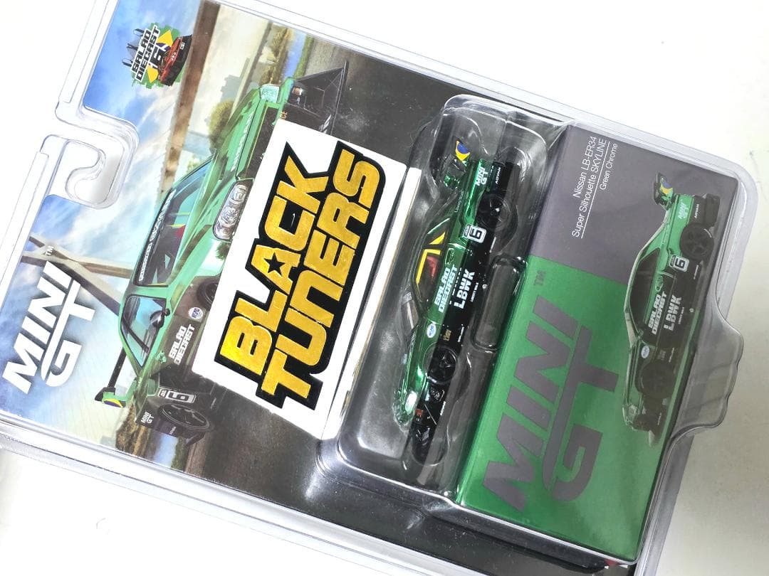 MINIGT LBWK ER34ブラジル限定イベントサイン付き