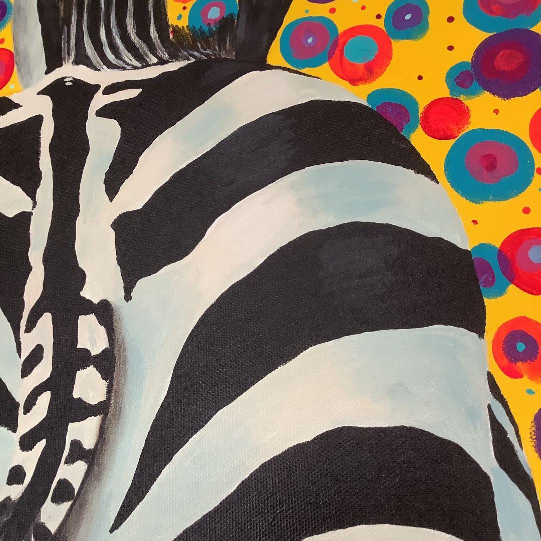 絵画 Zebrappy