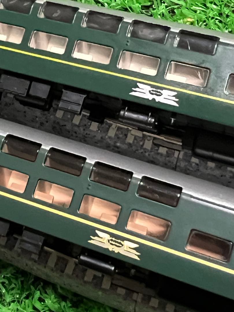 【TOMIX】24系トワイライトエクスプレス　ジャンクフルセット（一部室内灯付）