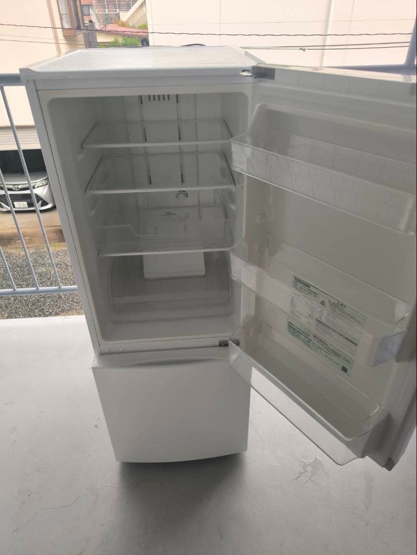 訳あり大特価！【福岡県限定】送料無料 2019年東芝 2ドア冷蔵庫153L