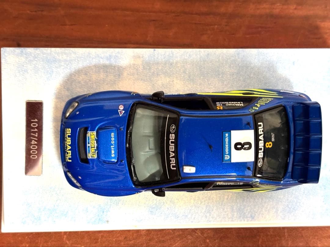 トミ.マキネン SUBARU WRX STI ミニカー ラリーカー仕様