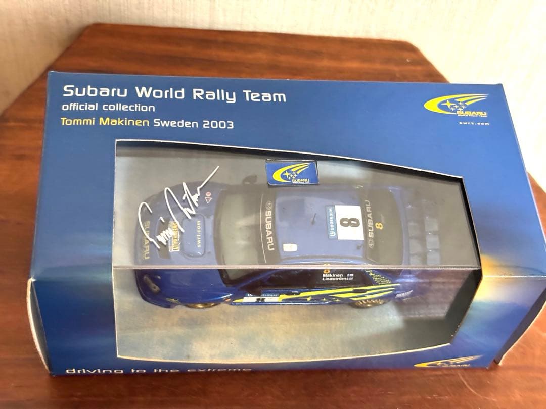 トミ.マキネン SUBARU WRX STI ミニカー ラリーカー仕様