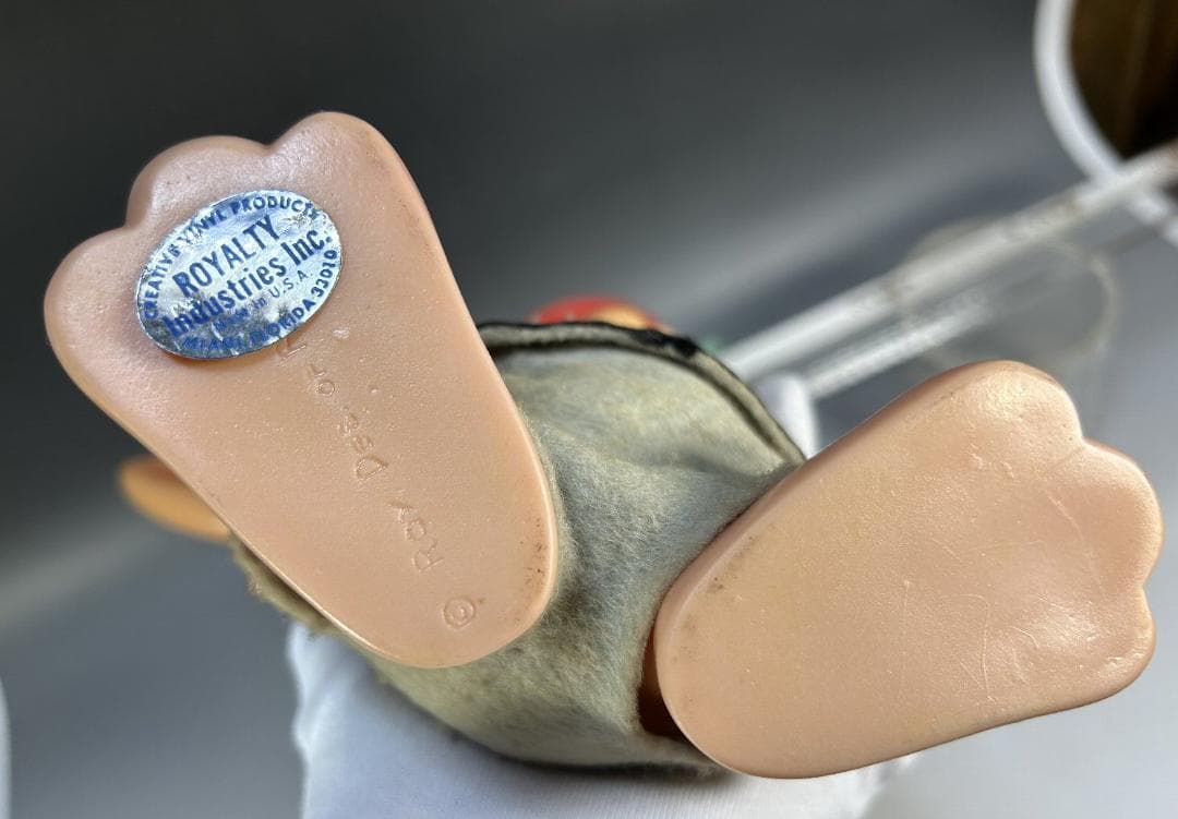 70年代 トッポジージョ 野球 ソフビ 貯金箱 指人形 ビンテージ