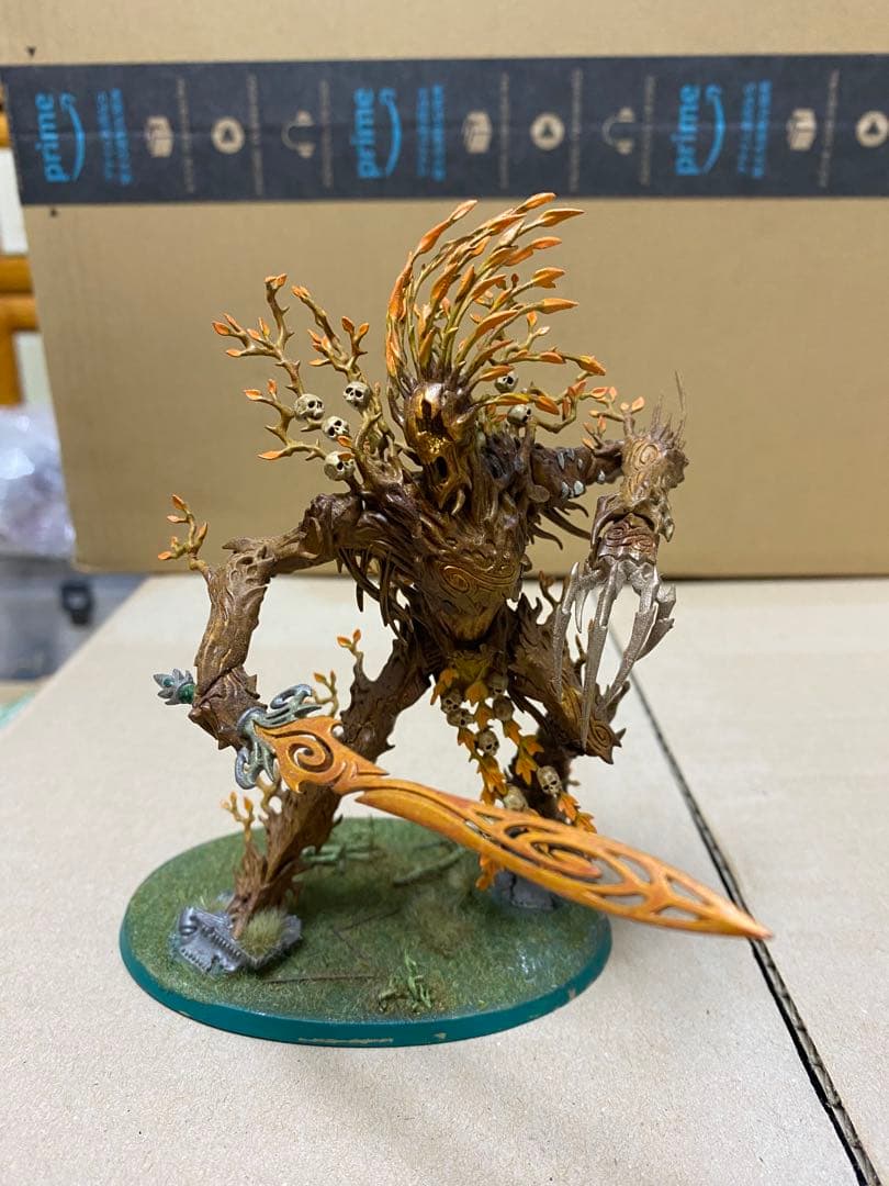 ウォーハンマー　塗装済み　シルヴァネス　Spirit of Durthu