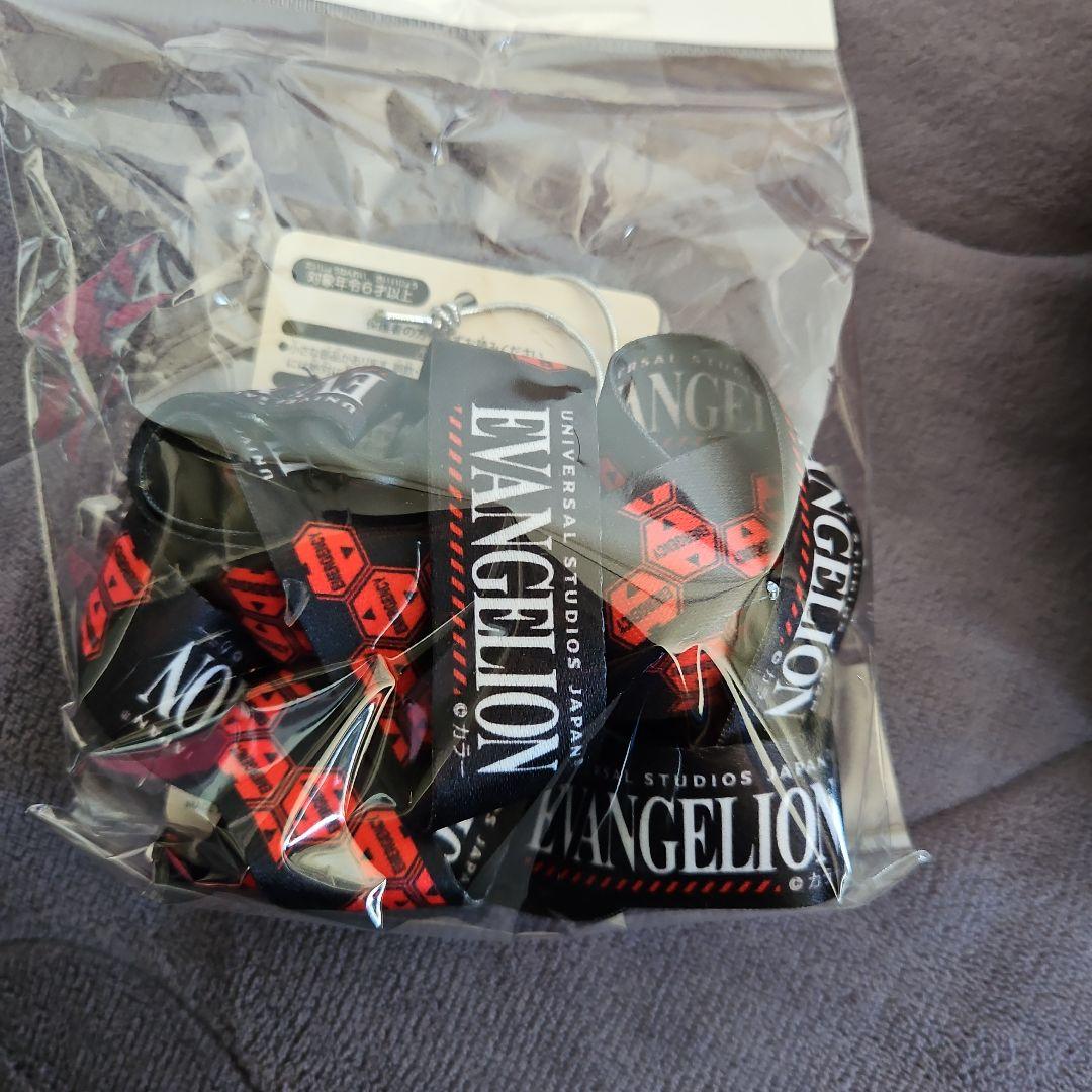 エヴァンゲリオン 弐号機 ポップコーンバケツ 紐付き USJ ユニバ ストラップ