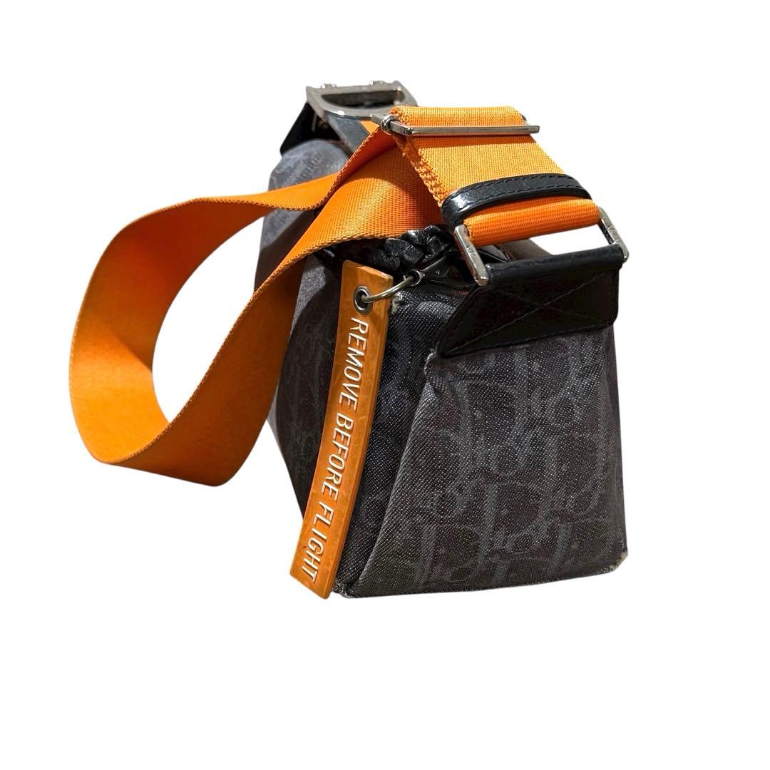 クリスチャンディオール フライト デニム オブリーク ショルダーバッグ