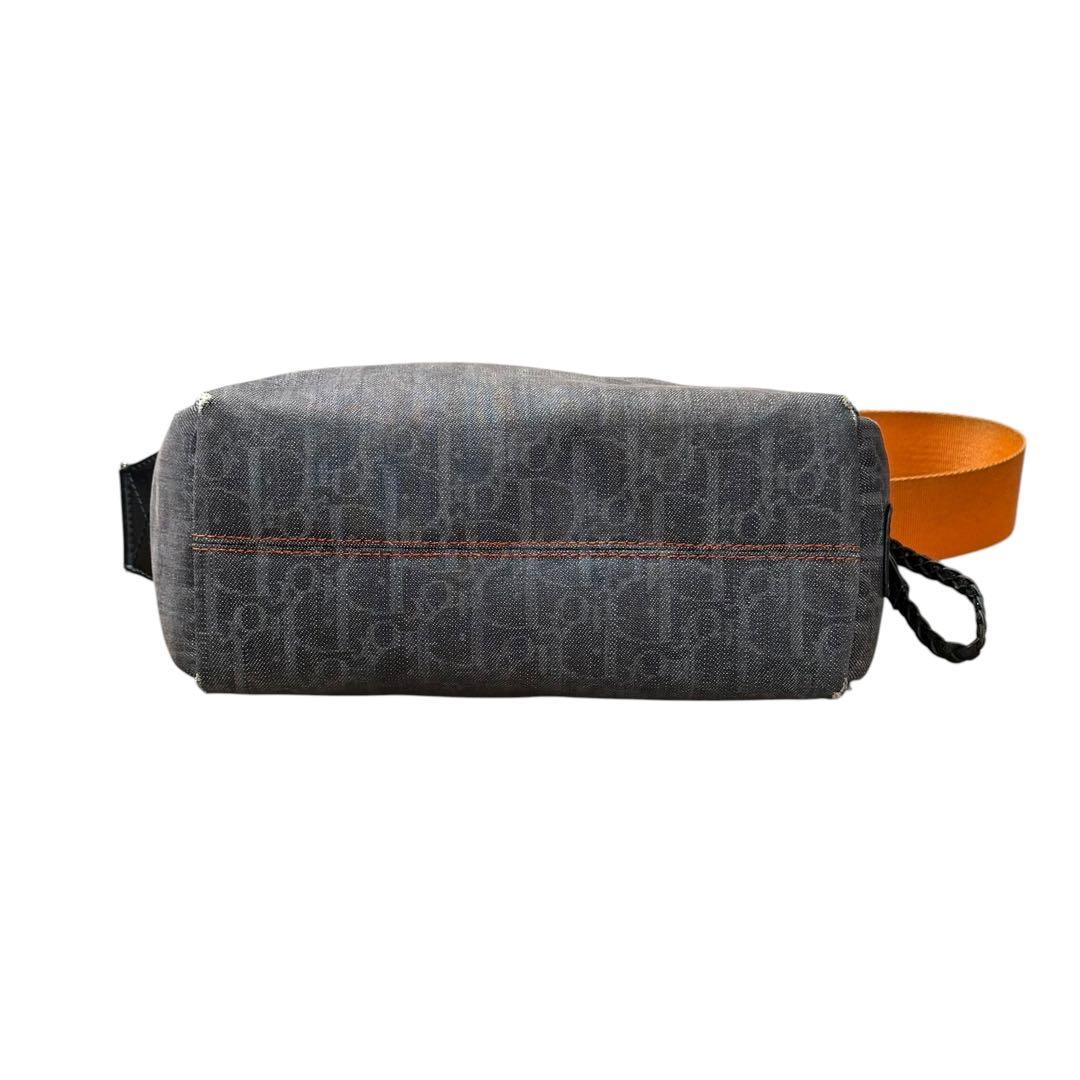 クリスチャンディオール フライト デニム オブリーク ショルダーバッグ