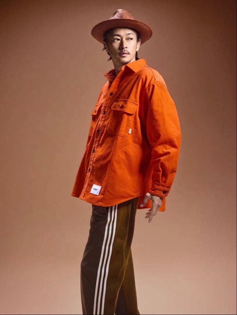WTAPSダブルタップス 2021AW CORDUROY コーデュロイ シャツ
